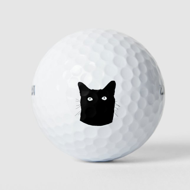 I See Cat Click to Select a Custom Colour Golf Balls (Front)