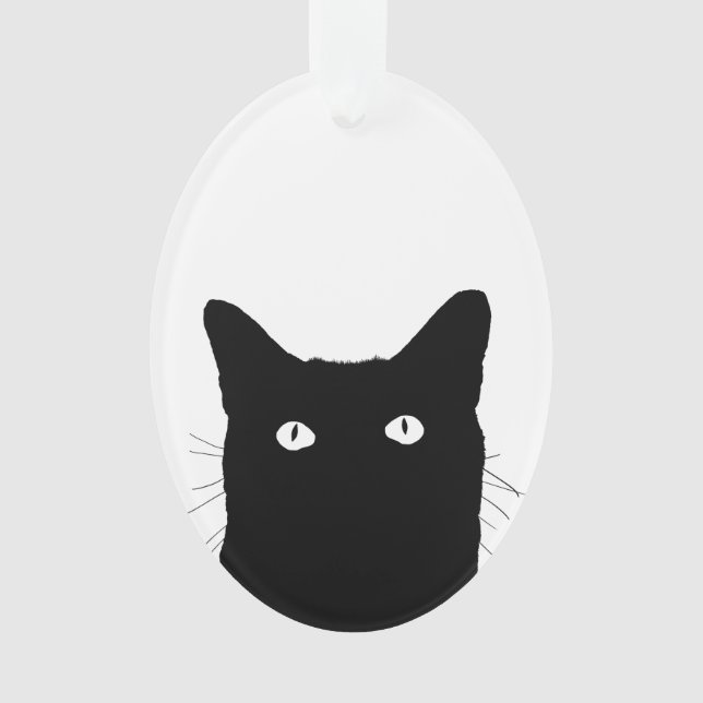 I See Cat Click to Select a Custom Colour Ornament (Front)