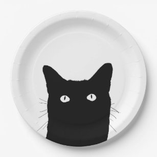 I See Cat Click to Select a Custom Colour Paper Plate