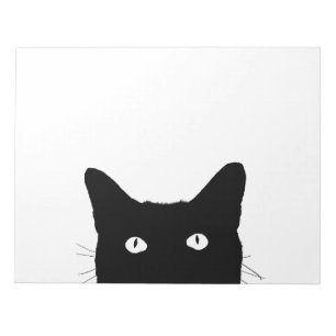 I See Cat Click to Select Your Colour Decor Notepad