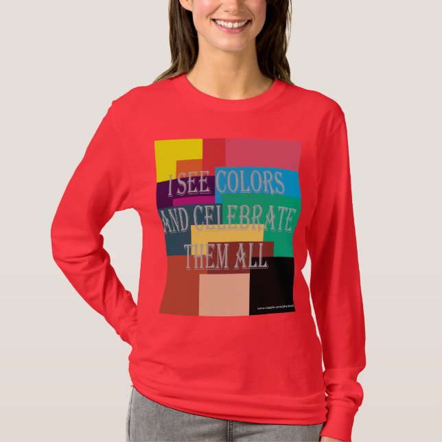 I See Colours T-Shirt (Front)
