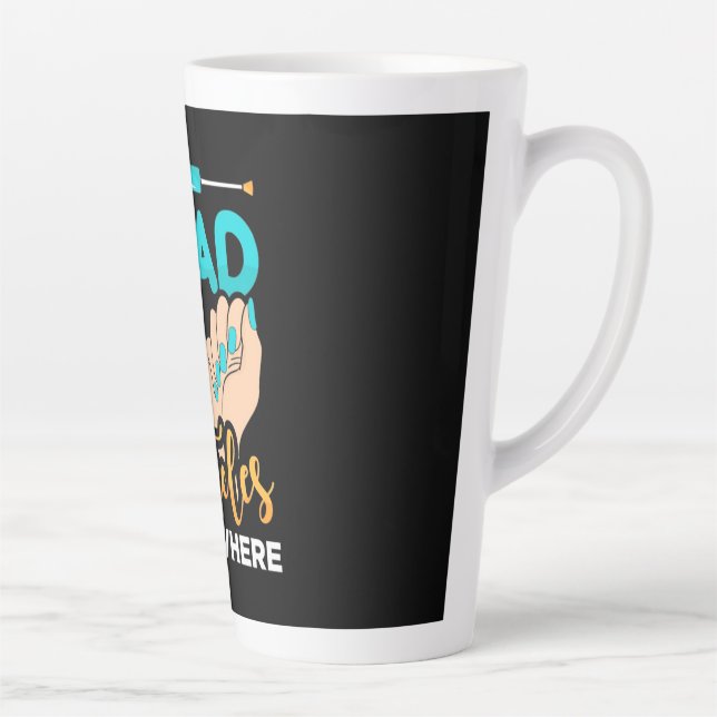 I See Cuticles Everywhere Latte Mug (Right)