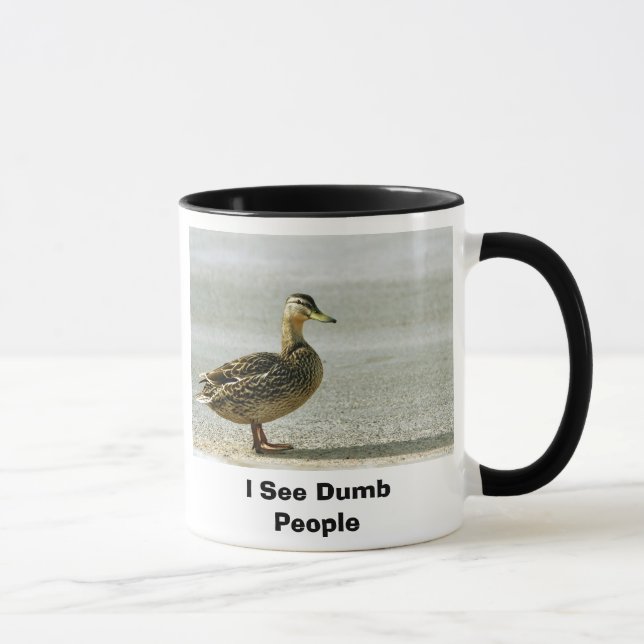  I See Dumb People Mug (Right)