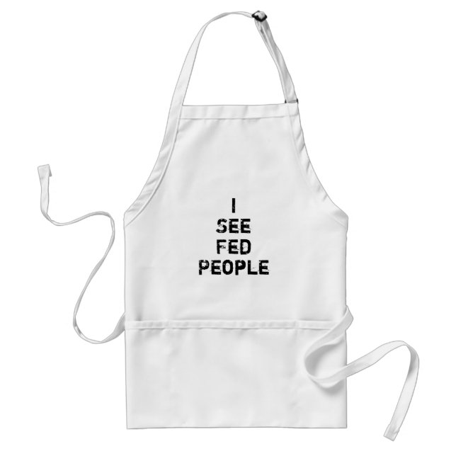 I see fed people apron (Front)