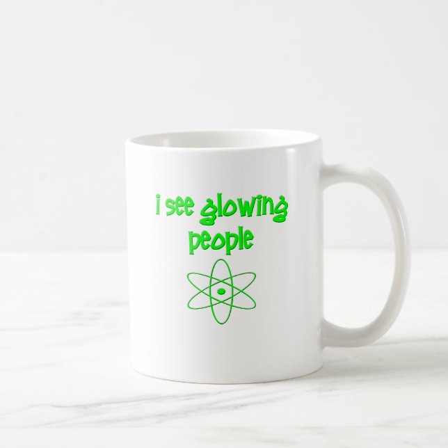 I See Glowing People Coffee Mug (Right)