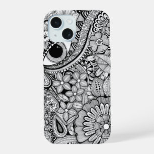 I See It Differently – Monochrome Hand-Drawn Art iPhone 15 Case