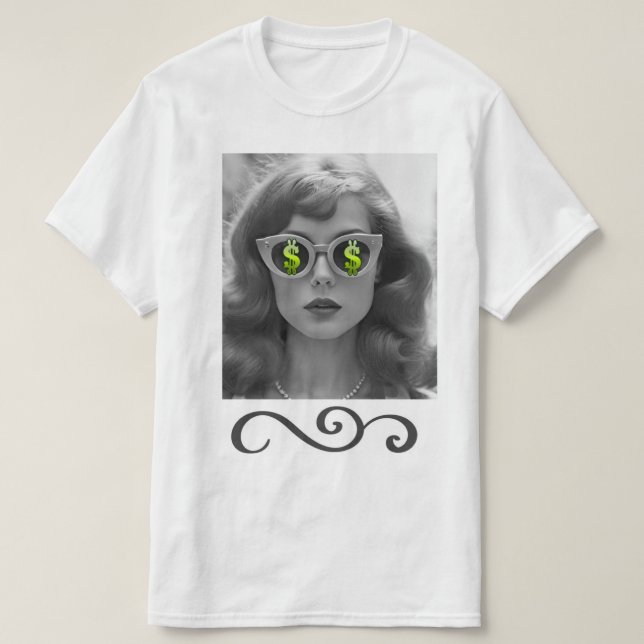 I see money lady T-Shirt (Design Front)