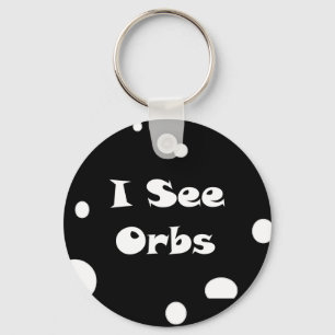 I See Orbs-keychain Key Ring