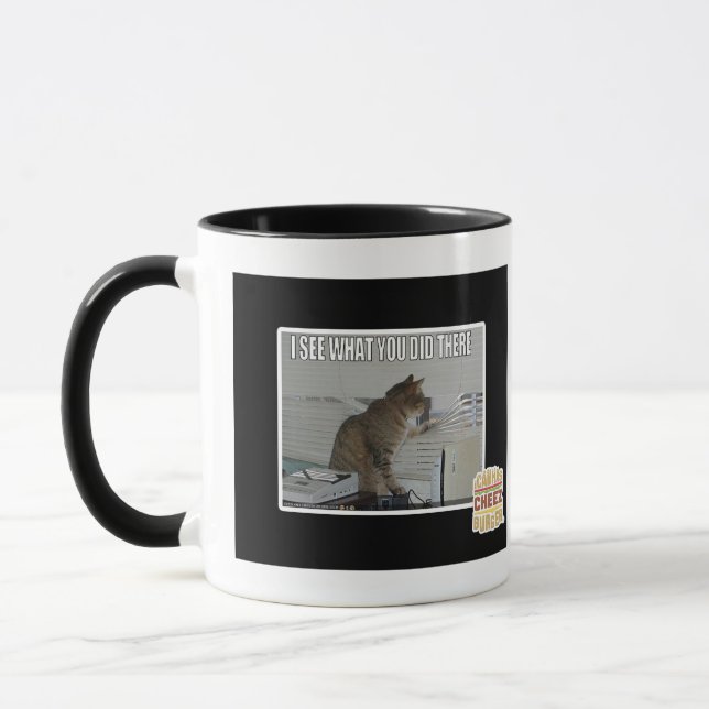 I see what you did there mug (Left)