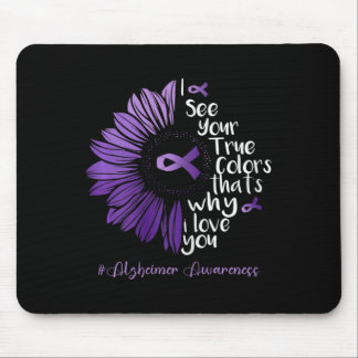 I See Your True Colour Heimerheimer Sunflower Hope Mouse Pad