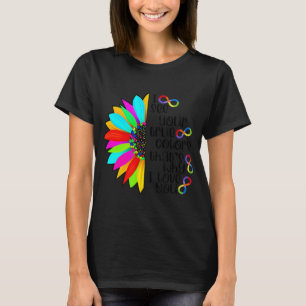 I See Your True Colour Infinity Rainbow Neurodiver T-Shirt