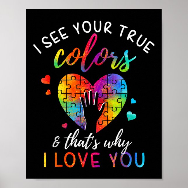 I See Your True Colours  Poster (Front)