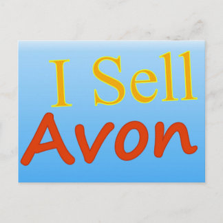 I Sell Avon Postcard