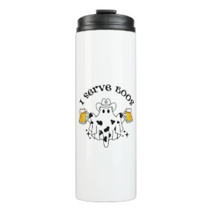 I serve Boos! Bartender spooky Thermal Tumbler