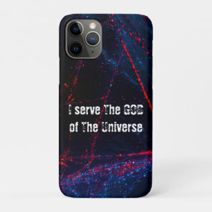 I serve The God of The universe Case-Mate iPhone Case