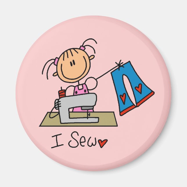 I Sew Magnet (Front)