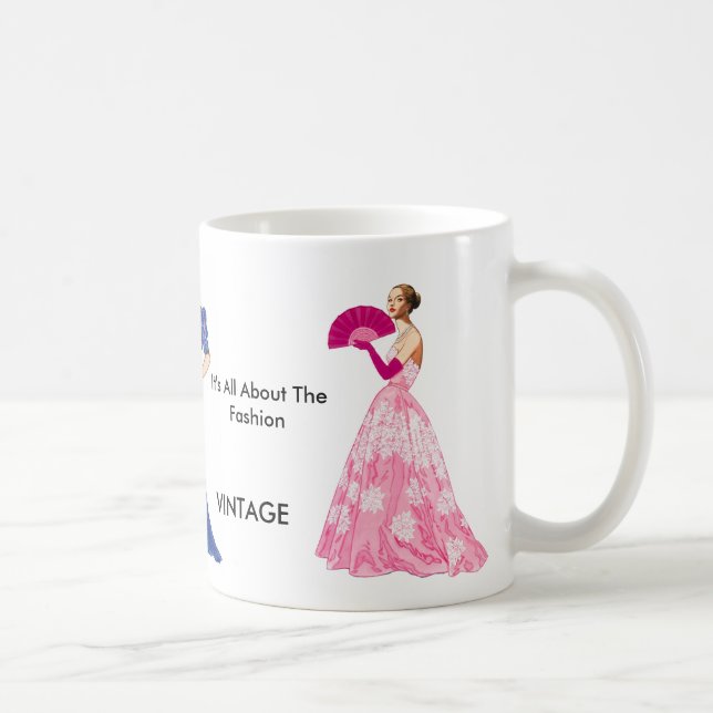 I Sew Vintage Coffee Mug (Right)