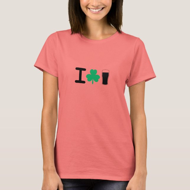 I shamrock beer T-Shirt (Front)