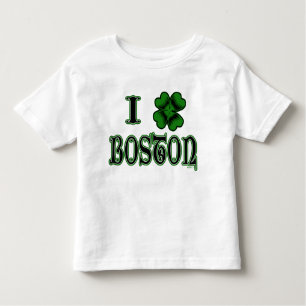 I Shamrock Boston Kids Toddler T-Shirt