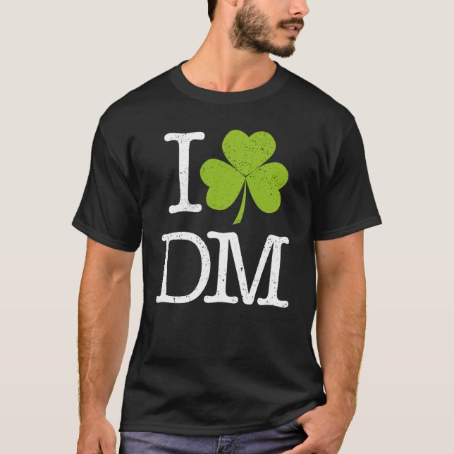 I shamrock depeche mode (i love DM) T-Shirt (Front)