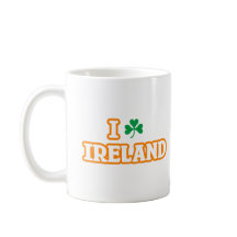 "I [SHAMROCK] IRELAND" Mug