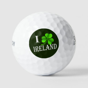 I Shamrock Ireland wt ssf gbcnt Golf Balls