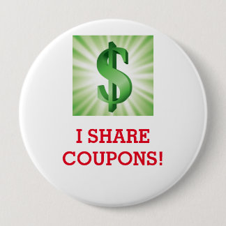 I SHARE COUPONS! button