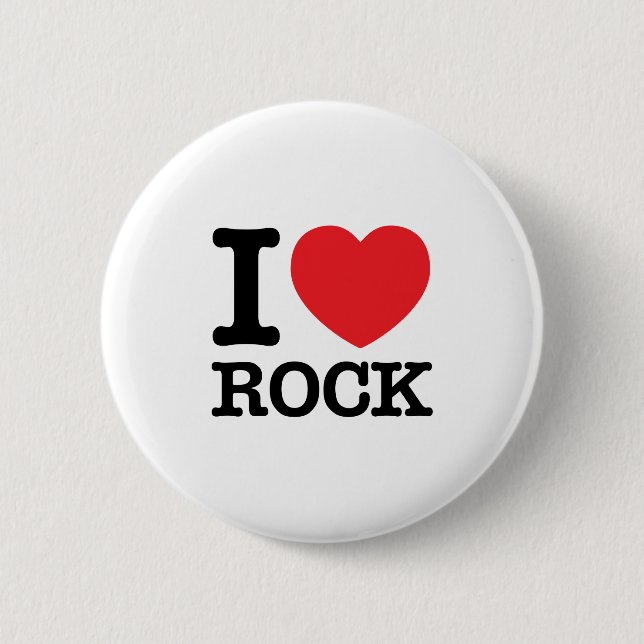 I shirt 6 cm round badge (Front)