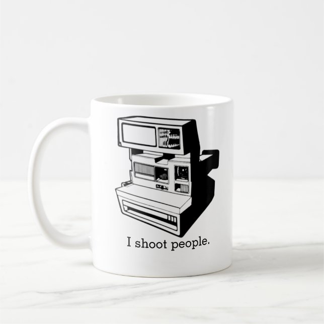 I shoot people Mug (Left)