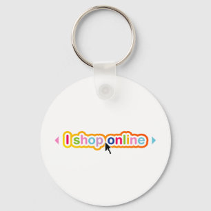 I Shop Online Key Ring
