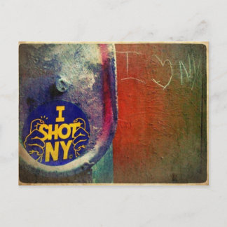 I "SHOT" NY POSTCARD