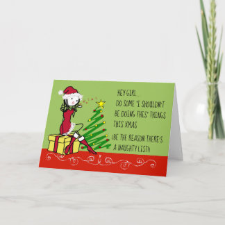 I shouldn't be doing this Sisterhood Xmas Card