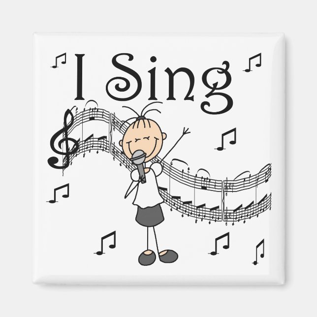 I Sing Magnet (Front)