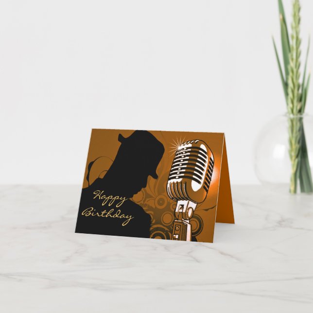 I Sing,Male_ Card (Front)