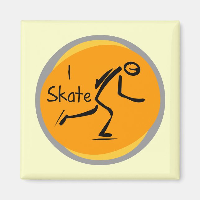 I Skate T-shirts and Gifts Magnet (Front)
