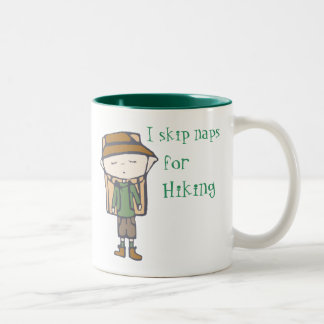 I skip naps for hiking mug