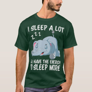 I Sleep A Lot So I Have More Energy To Sleep More T-Shirt