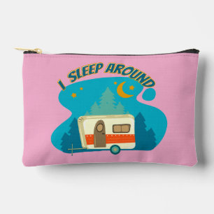 I Sleep Around Camper Van Camping Explorer Nature Accessory Pouch