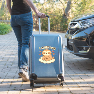 I Sloth You - Cute Kawaii Sloth Love Pun Design Cl