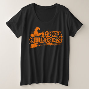 I smell Children, Halloween Women's Plus Size T-Shirt