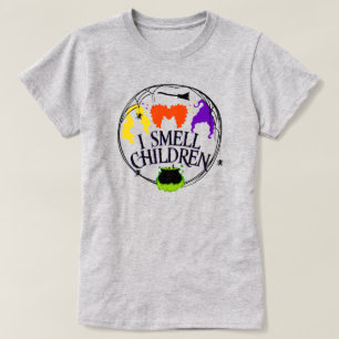 I SMELL CHILDREN with three witches T-Shirt