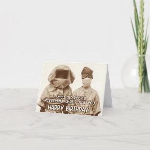 I Smell Old People - Funny Birthday Card