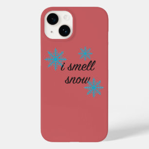 I Smell Snow Snowflake Motif Case-Mate iPhone 14 Case