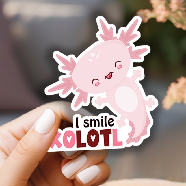 I Smile A Lot Kawaii Axolotl (Creator Uploaded)