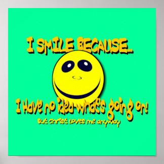 I SMILE BECAUSE...V1 POSTER