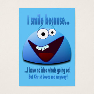 I smile because...V2 Tract Cards /