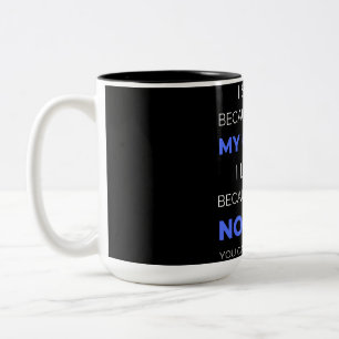I Smile Because You're My Cousin Two-Tone Coffee Mug