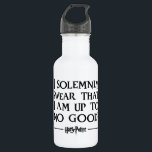 I SOLEMNLY SWEAR THAT I AM UP TO NO GOOD™ 532 ML WATER BOTTLE<br><div class="desc">Planning to sneak into Hogsmeade for a butterbeer? Having a midnight duel in the trophy room with Draco Malfoy? Maybe you promised Hagrid you'd feed Fang or teach Grawp some English while he's away. If you plan to sneak out of Hogwarts castle then you'll need to use the Marauder's Map...</div>