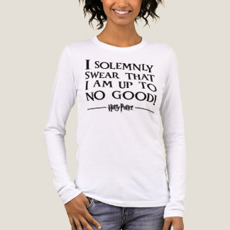 I SOLEMNLY SWEAR THAT I AM UP TO NO GOOD™ Tri-Blend SHIRT