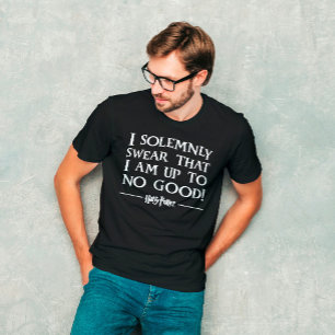 "I Solemnly Swear That I Am Up to No Good" Tri-Blend Shirt
